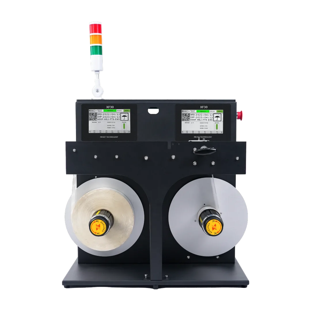 XF30PS Vertical Label Rewinding Machine